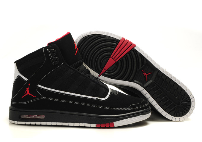 2011 Air Jordan Shoes Black Red - Click Image to Close