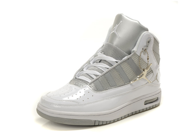 2011 Air Jordan Shoes White Silver