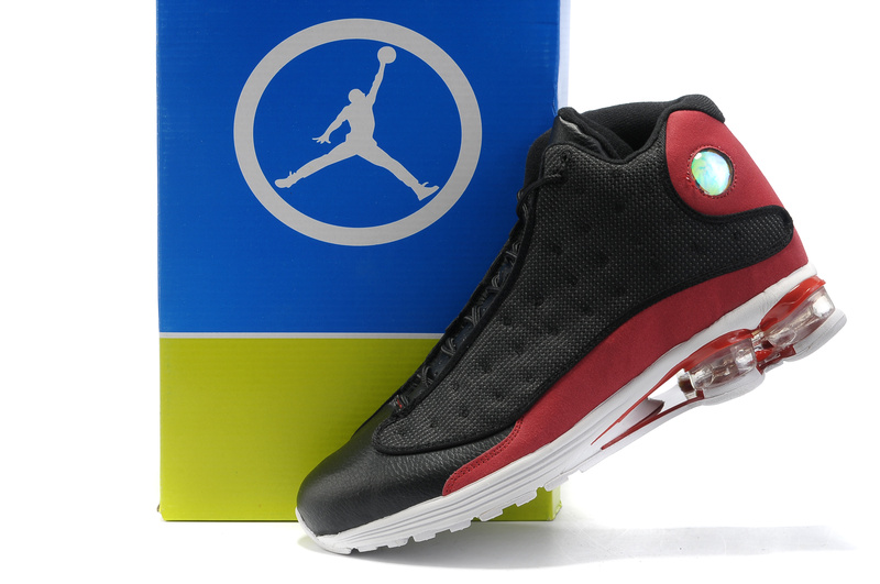 2012 Air Cushion Jordan 13 Black Red