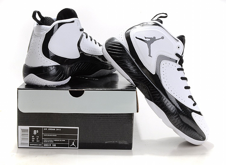 2012 Air Jordan White Black