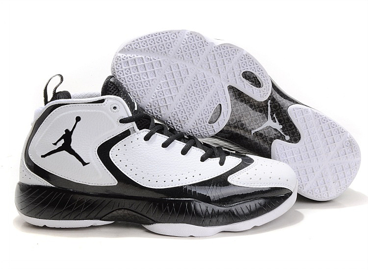 2012 Air Jordan White Black - Click Image to Close