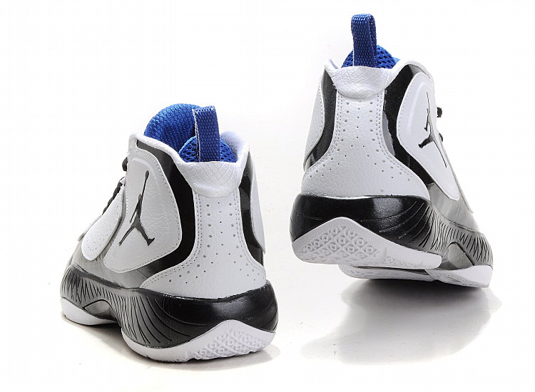 2012 Air Jordan White Blue - Click Image to Close