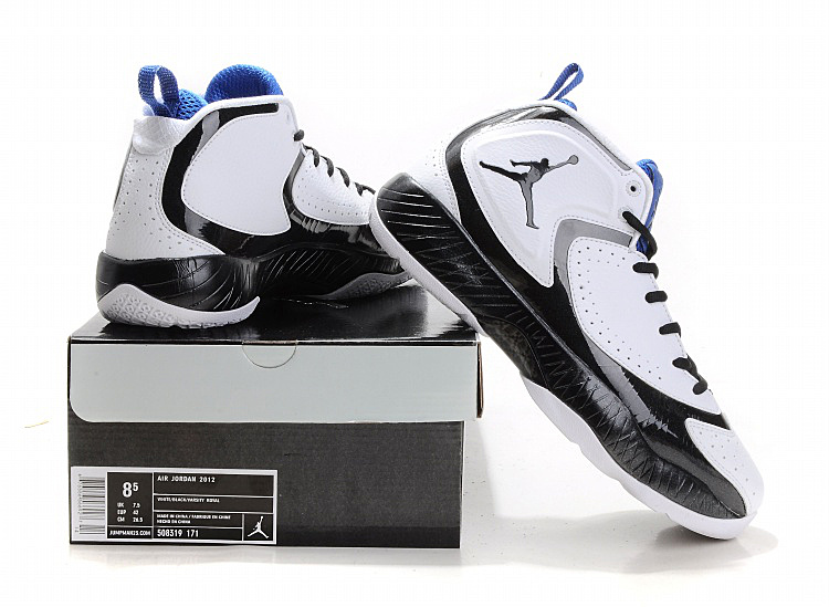 2012 Air Jordan White Blue