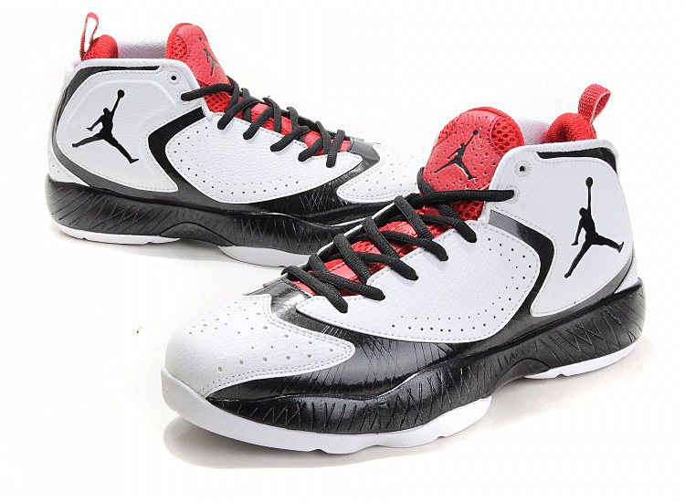 2012 Air Jordan White Red - Click Image to Close