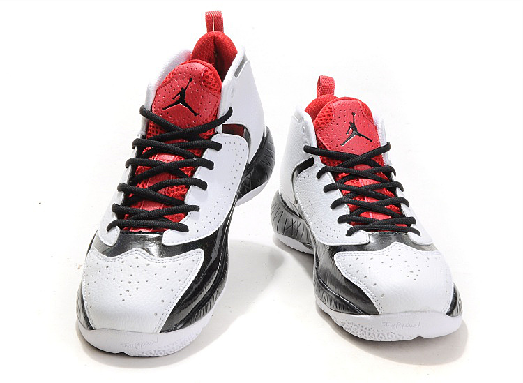 2012 Air Jordan White Red - Click Image to Close