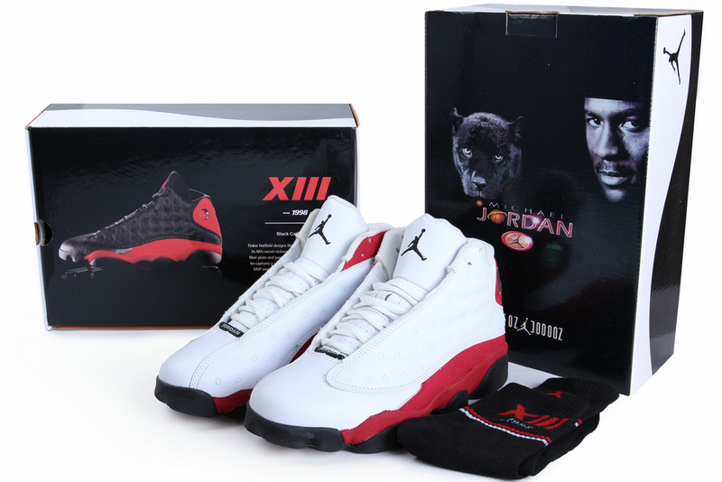 2015 Jordan Retro 13 Low White Black Blue Shoes - Click Image to Close