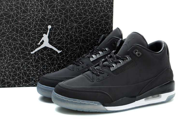 2014 Air Jordan 5Lab3 All Black Shoes - Click Image to Close