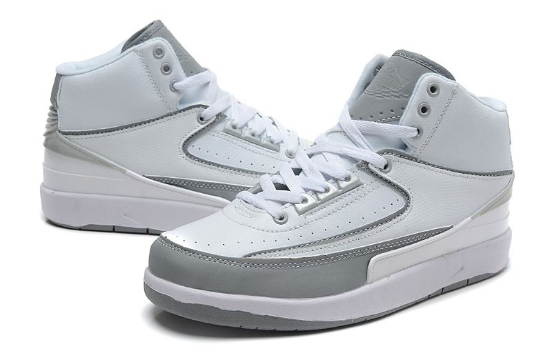 air jordan 2 grey