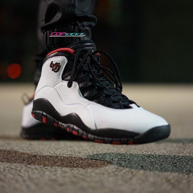 2015 Air Jordan 10 Retro White Black Green Shoes - Click Image to Close