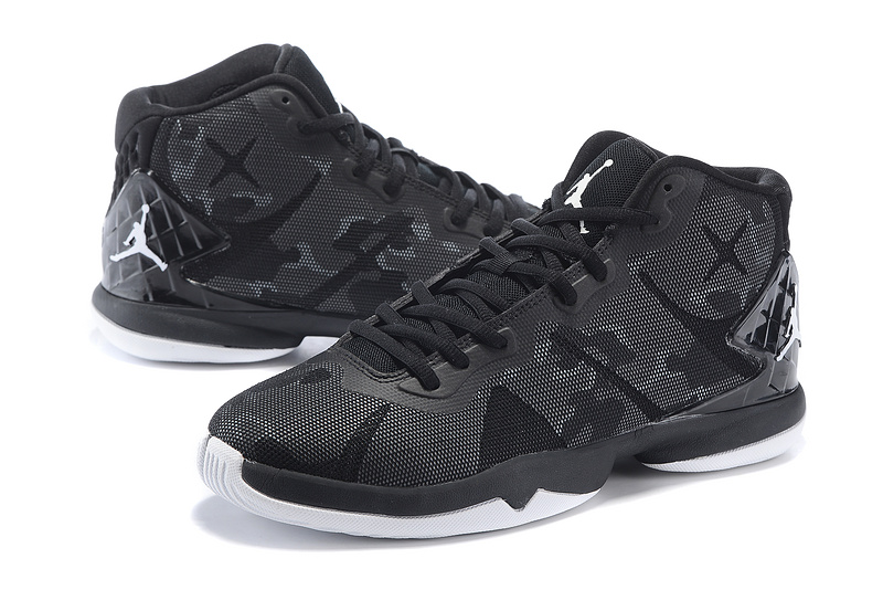 2015 Air Jordan Super Fly 4 All Black Shoes - Click Image to Close