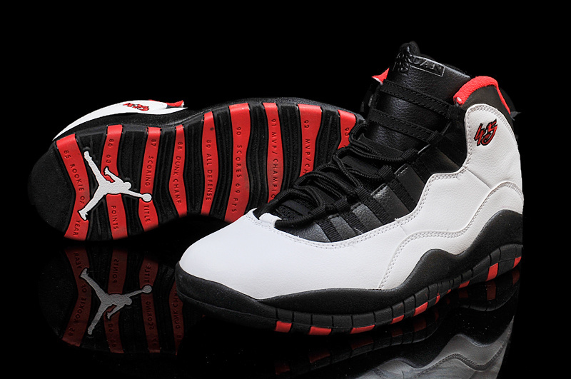 2015 Air Jordan 10 Retro White Black Green Shoes - Click Image to Close