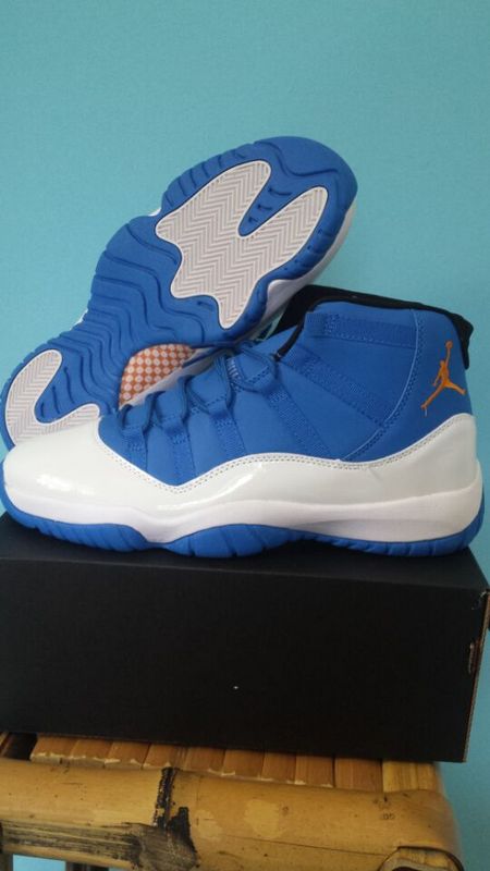 2015 Jordan Retro 13 Low White Black Blue Shoes