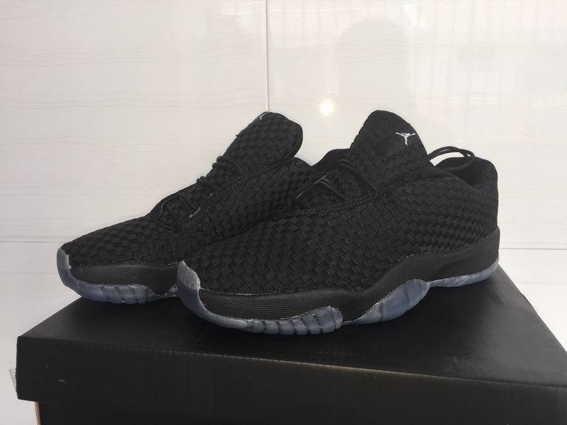 2015 Jordan Future Low All Black Shoes