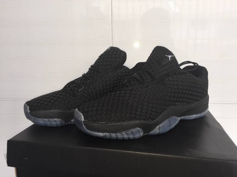 jordan future low all black