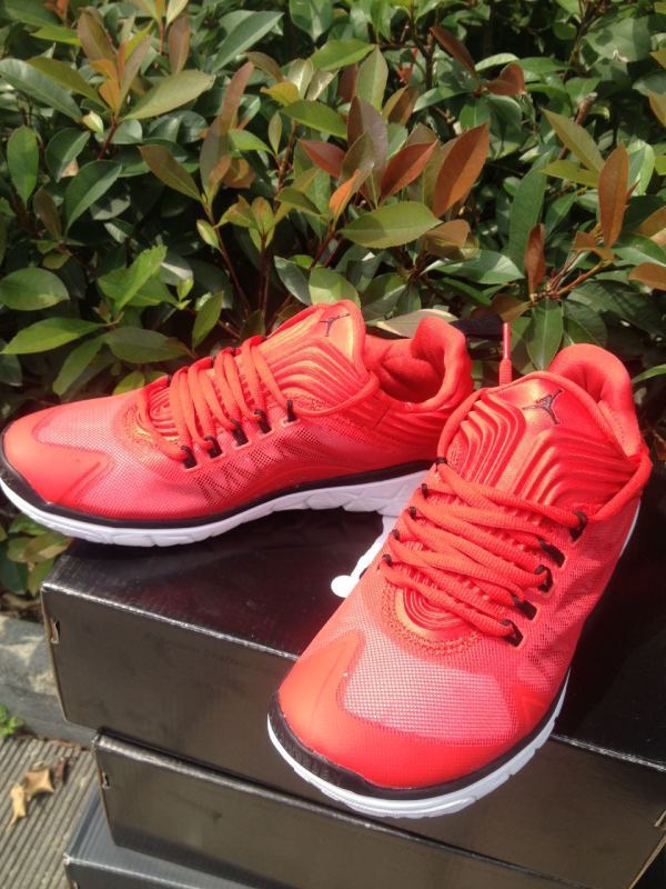 2015 Air Jordan Running Shoes Red Black