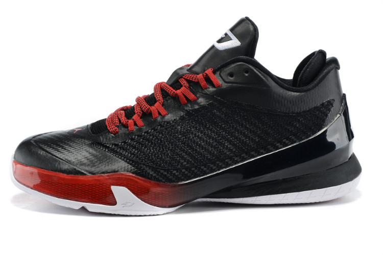 Jordan CP3 VIII Black Red Shoes - Click Image to Close