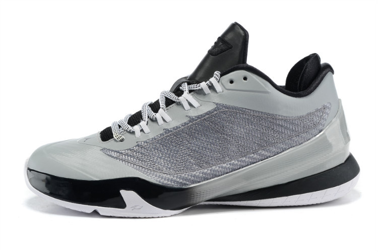 Jordan CP3 VIII Grey Black Shoes - Click Image to Close