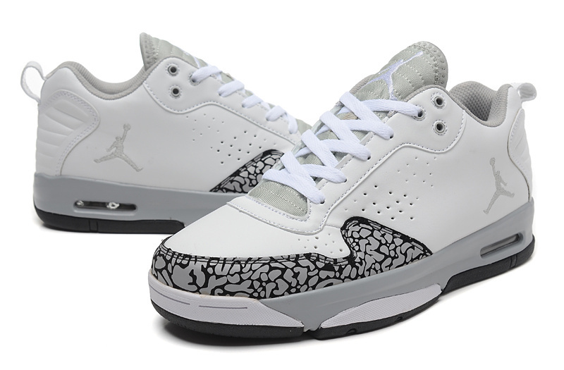Latest Jordan Cement Grey White Grey Shoes