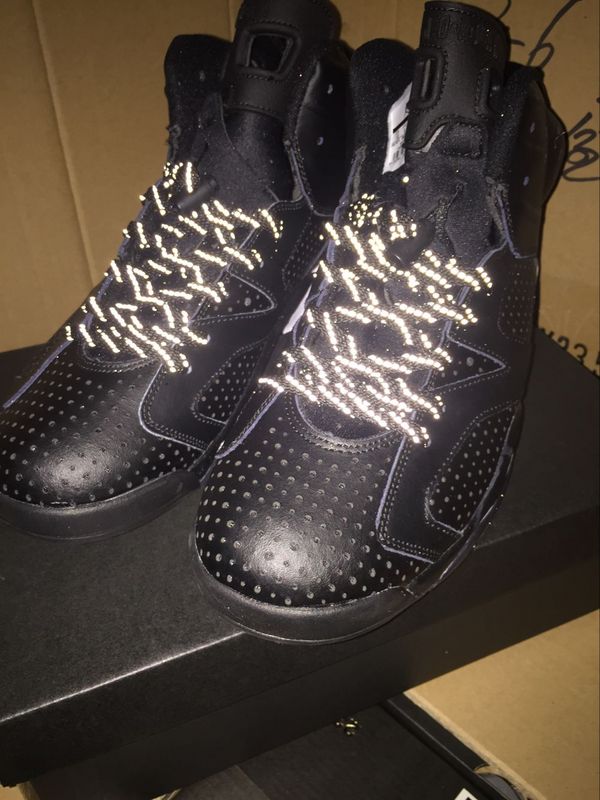2016 Jordan 6 Retro Black White Shoes