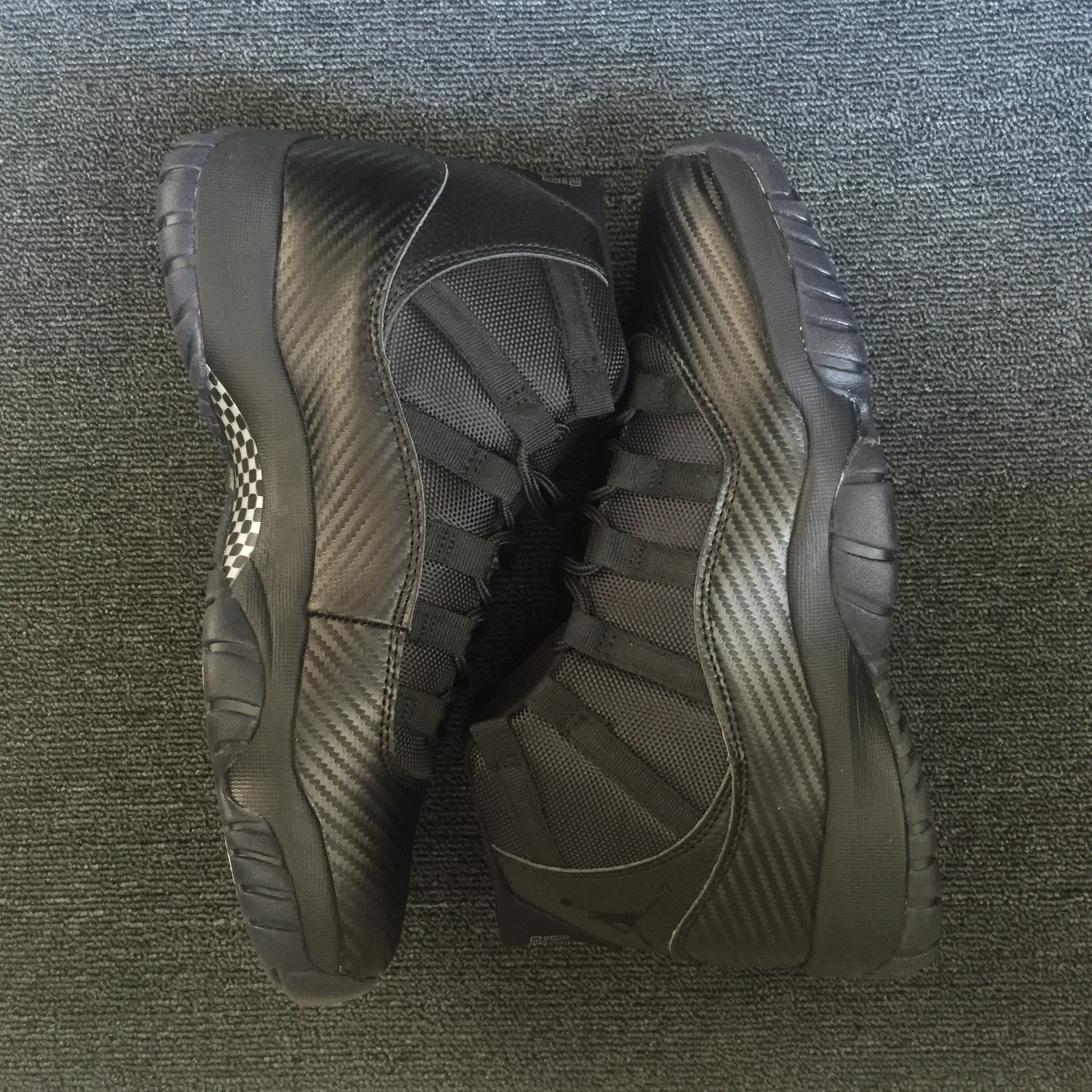 2017 Jordan 11 Cool Black Shoes