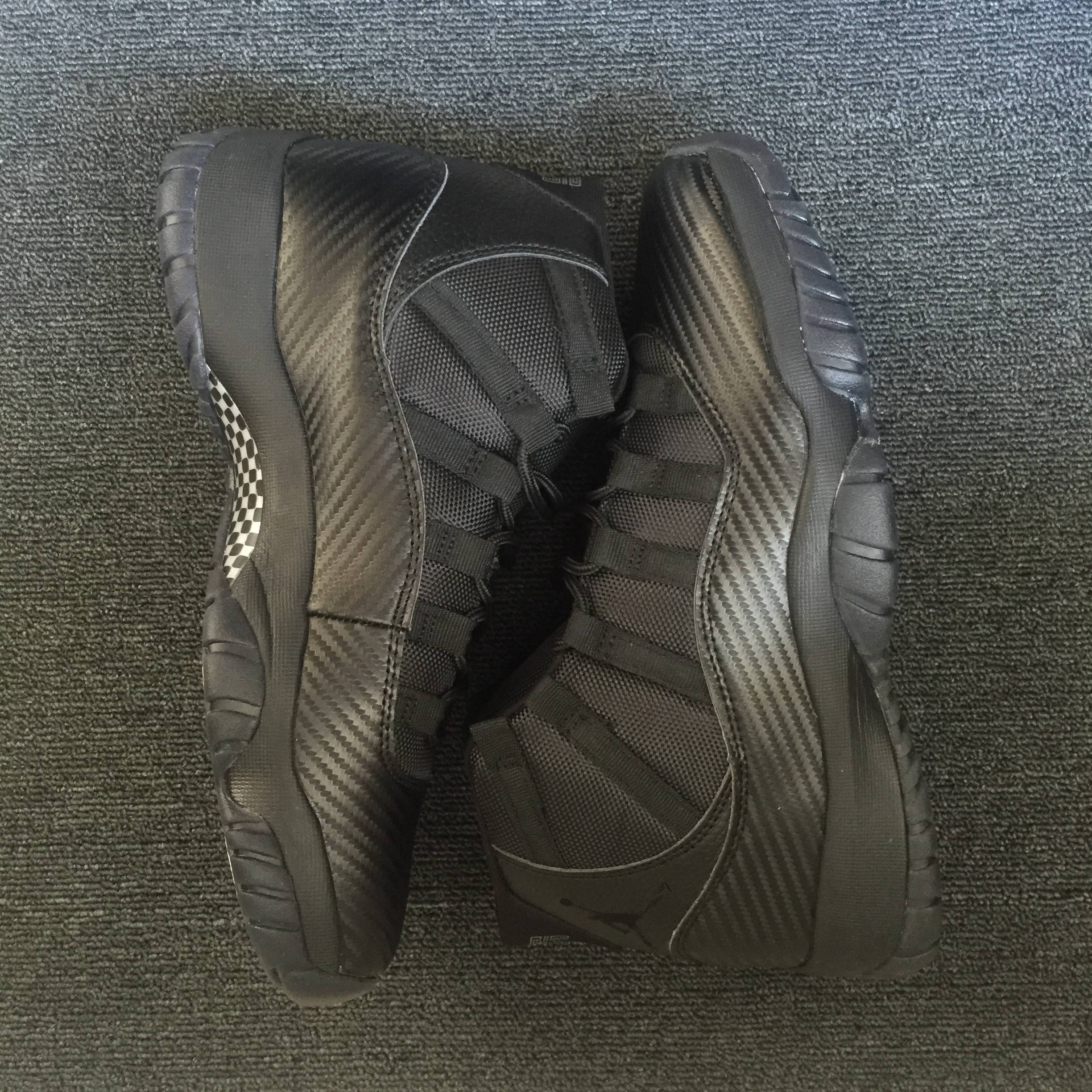 2017 Jordan 11 Cool Black Shoes