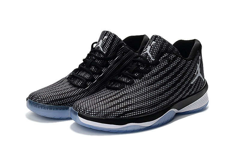 2017 Jordan Black White Basketball Shoes