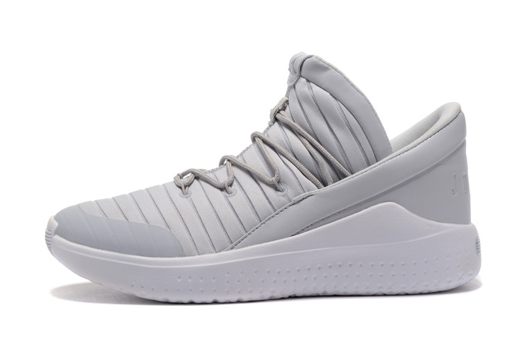 New Jordan Flight Luxe Grey White Shoes