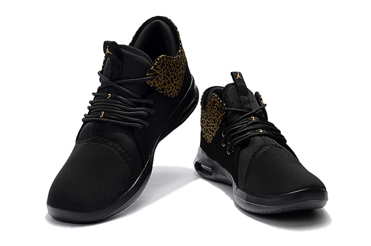 2018 Black Cheetah Print Yellow Jordan Running Shoes - Click Image to Close