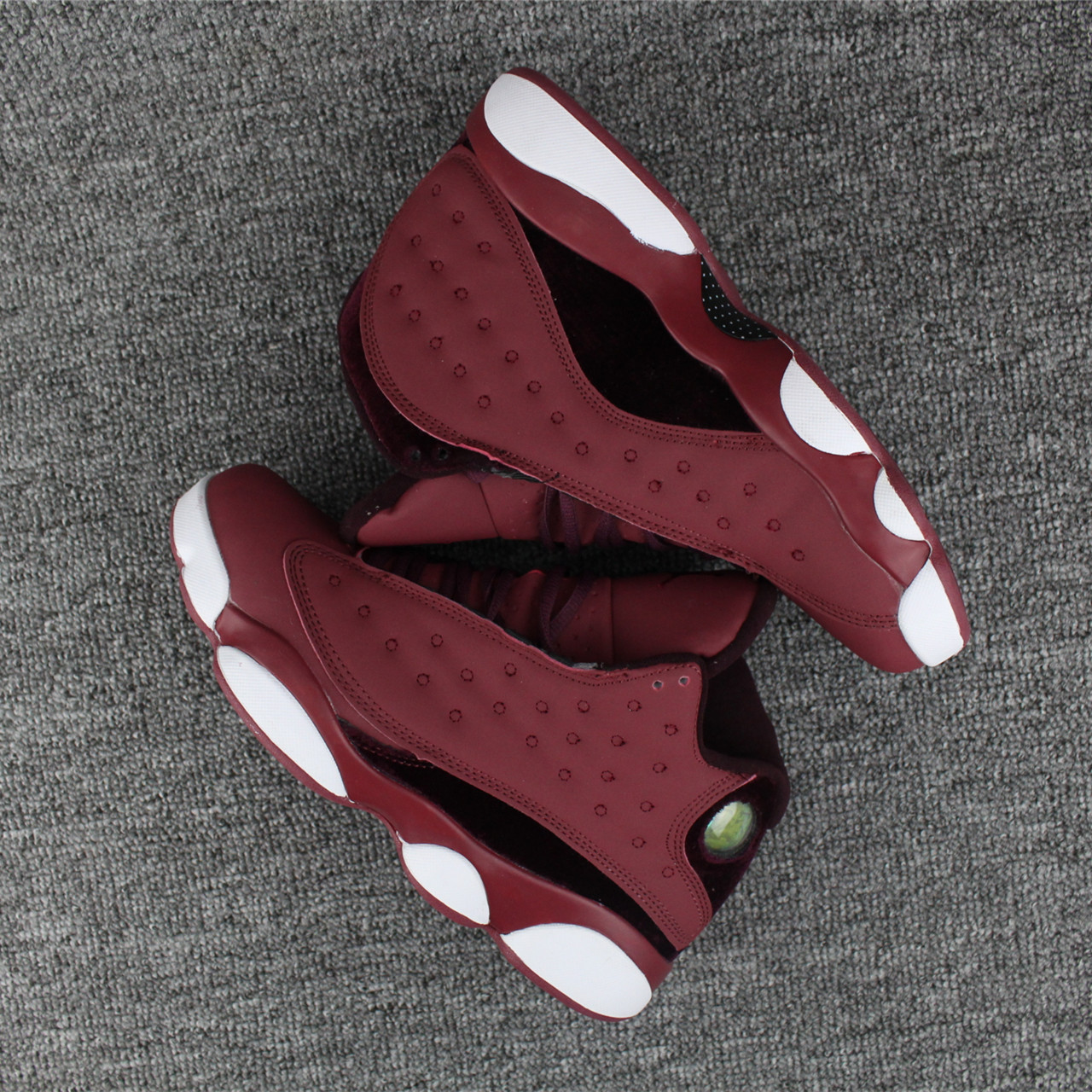 2018 Jordans 13 Wine Red Shoes