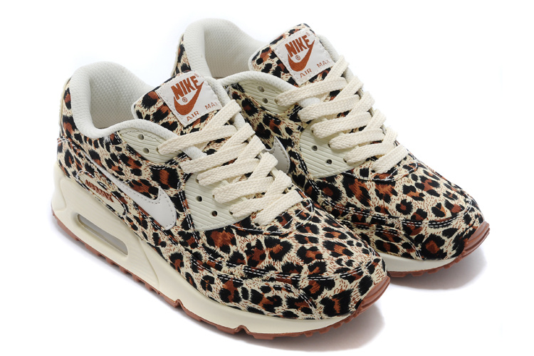 Nike Air Max 90 Cheetah Print Shoes - Click Image to Close