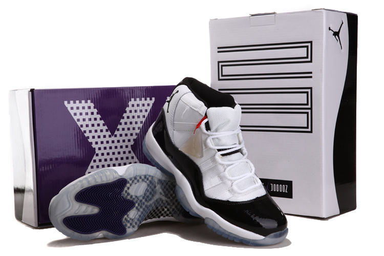 2012 Air Jordan 11 Chalcedony White Black Shoes