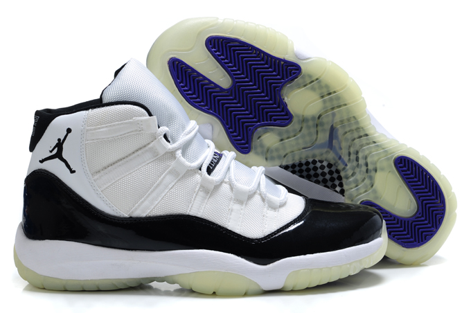 Air Jordan 11 Concord Midnight White Black Blue - Click Image to Close