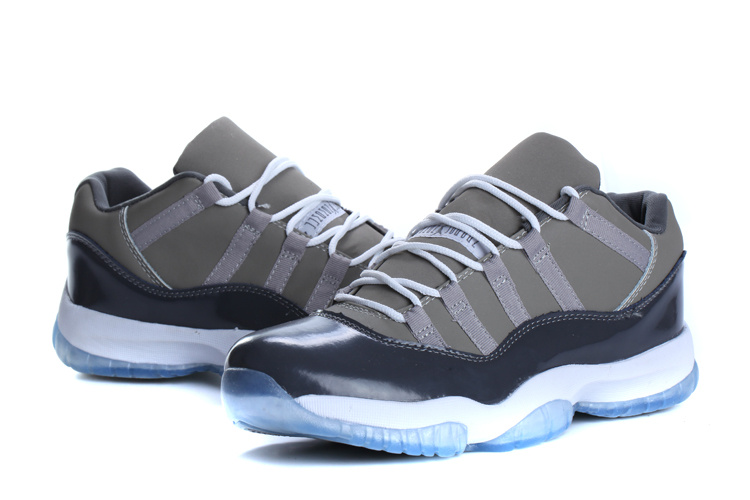 2015 Cool Grey Air Jordans 11 Low - Click Image to Close