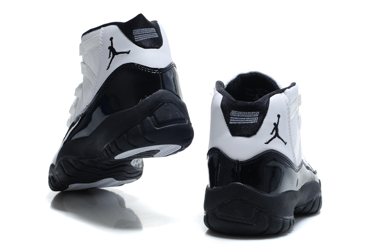 Air Jordan 11 White Black For Women - Click Image to Close