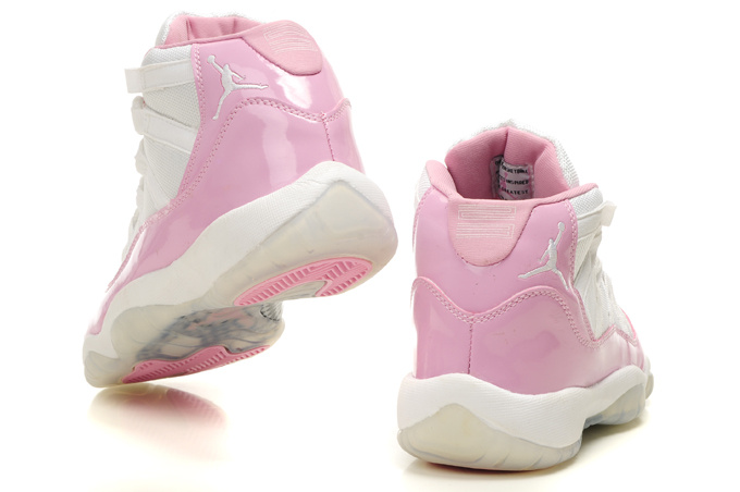 Air Jordan 11 White Pink For Women