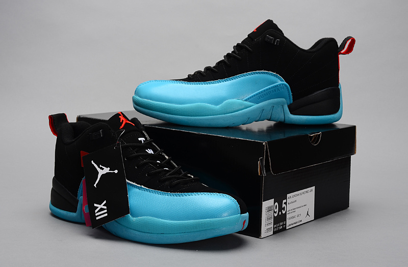 2015 Air Jordan 12 Low 30th Gamma Blue Shoes
