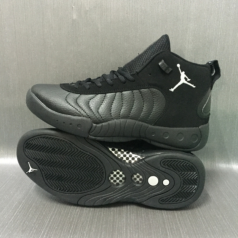 2017 Jordan 12.5 All Black Shoes