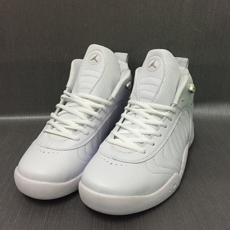 2017 Jordan 12.5 All White Shoes