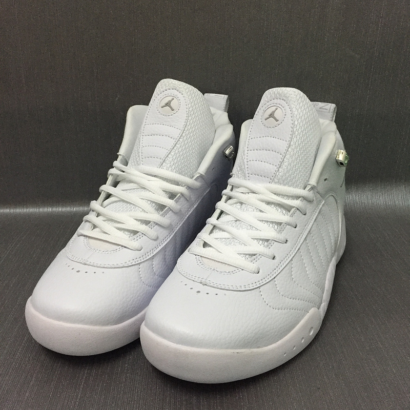 2017 Jordan 12.5 All White Shoes - Click Image to Close