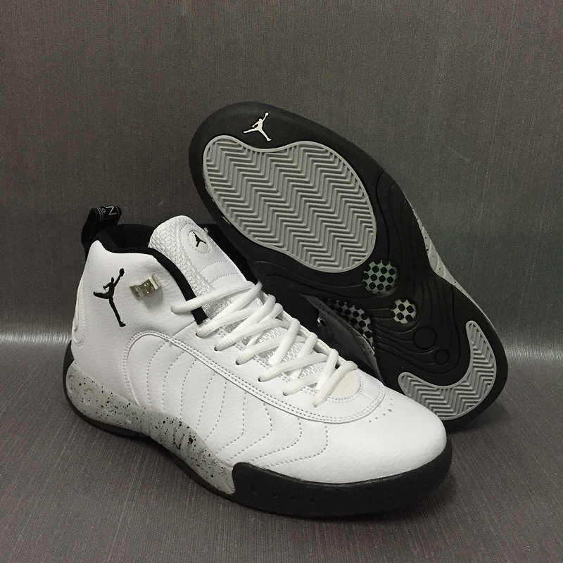 2017 Jordan 12.5 White Black Shoes