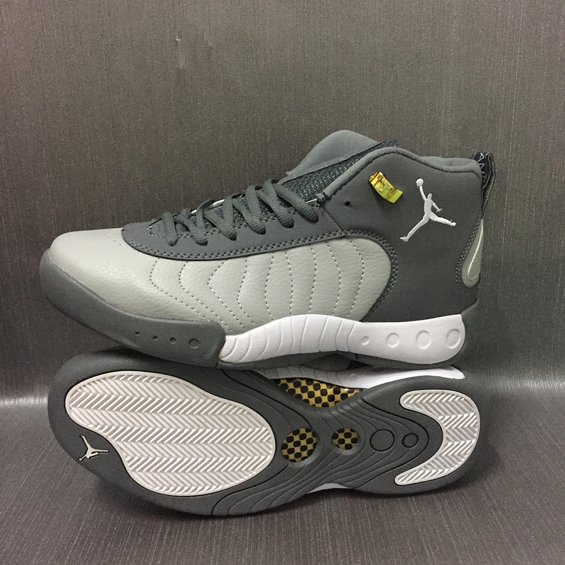 2017 Jordan 12.5 Wolf Grey White Shoes