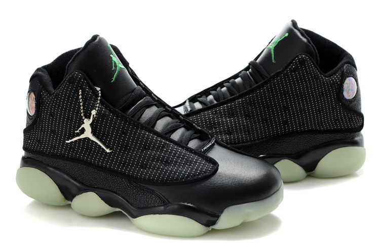 Air Jordan 13 Midnight Black White