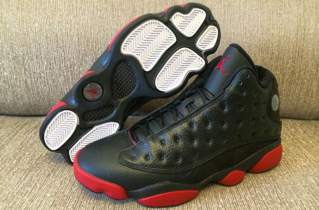 Air Jordan 13 Retro 3A Quality Black Red Shoes