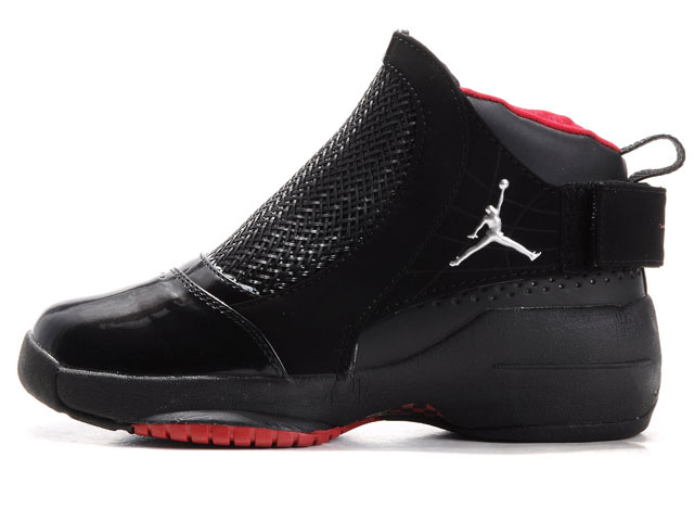 Air Jordan 19 Black Red For Women - Click Image to Close