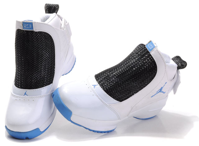 Air Jordan 19 Black White Blue For Women