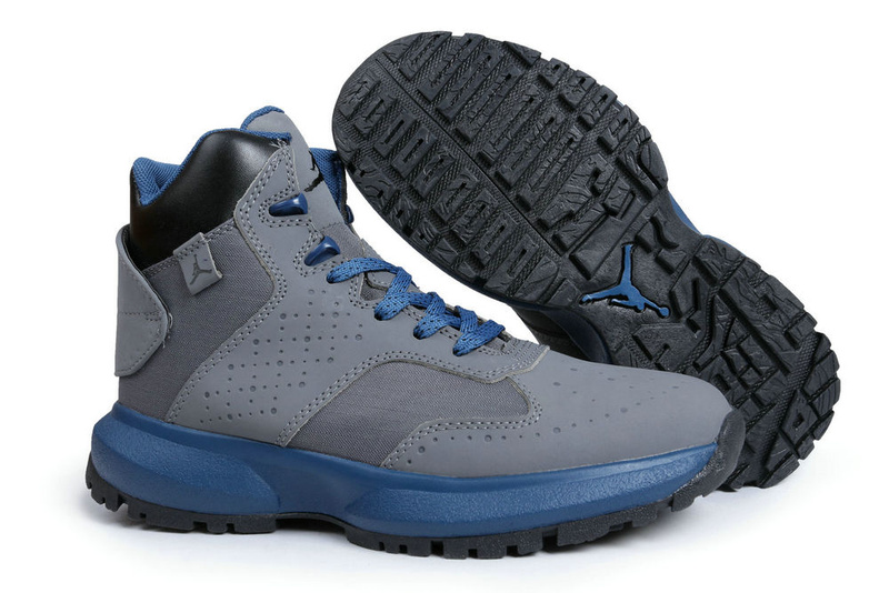 Air Jordan 23 Degrees F Grey Blue Shoes - Click Image to Close