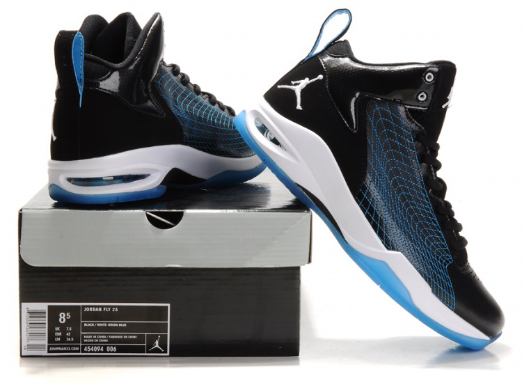 jordan 23 black and blue