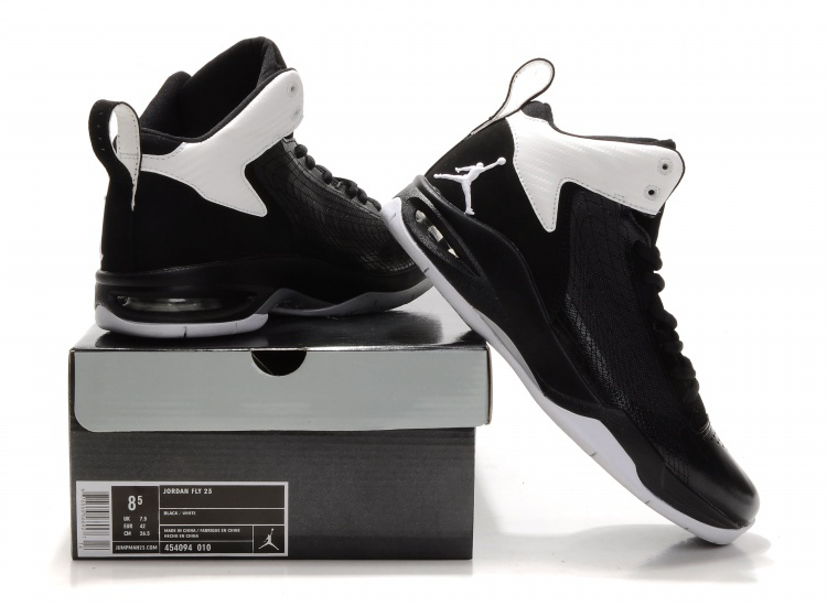 Air Jordan Fly Spiderman 23 Black White - Click Image to Close