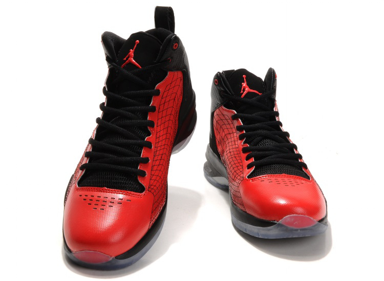 Air Jordan Fly Spiderman 23 Red Black - Click Image to Close