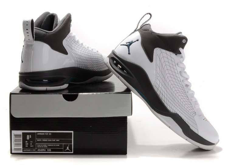 Air Jordan Fly Spiderman 23 White Black